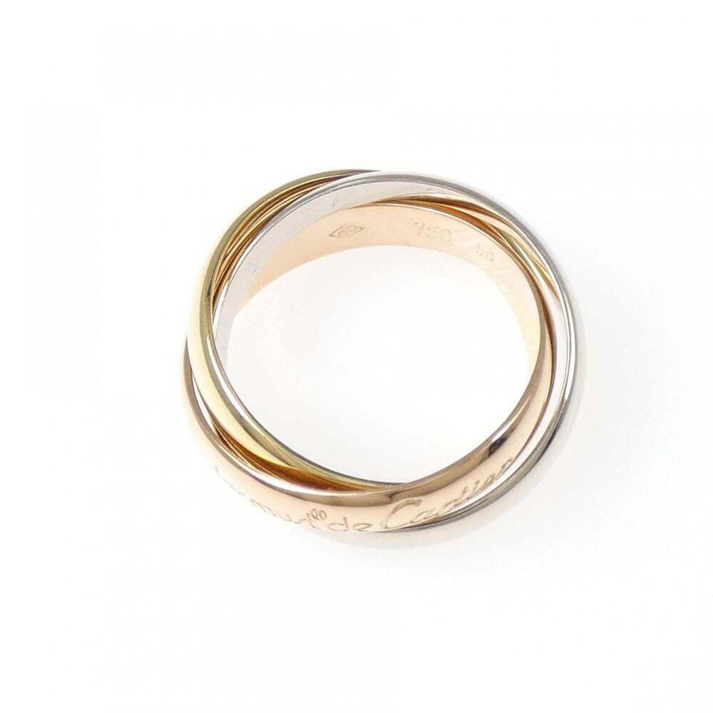 CARTIER Authentic Gold Trinity Ring - Picture 2 of 4